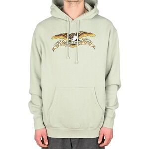 Anti Hero Skateboards Mens M Eagle Hoodie Sweatshirt‎ Pullover Sage